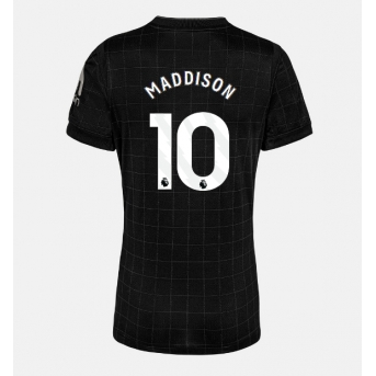 Tottenham Hotspur James Maddison #10 Maglia Gara Trasferta Repliche 2025-26 Donna Maniche Corte